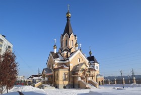 Новосибирск. Церковь Андрея Первозванного