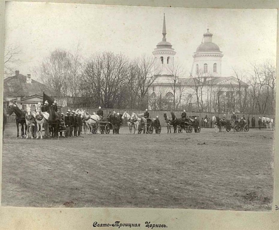 Церковь Троицы Живоначальной, Бердичев (Бердичевский район, Украина, Житомирская область). архивная фотография, Частная коллекция. Фото 1900-х годов