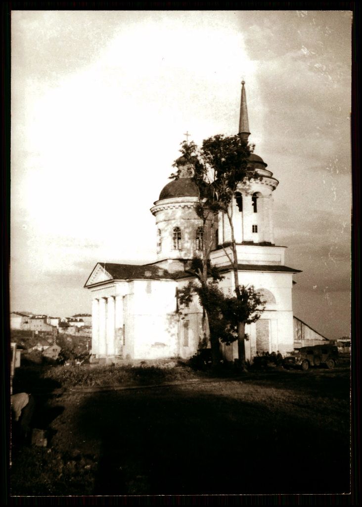 Церковь Троицы Живоначальной, Бердичев (Бердичевский район, Украина, Житомирская область). архивная фотография, Вид с северо-западной стороны. Фото с аукциона e-bay.de