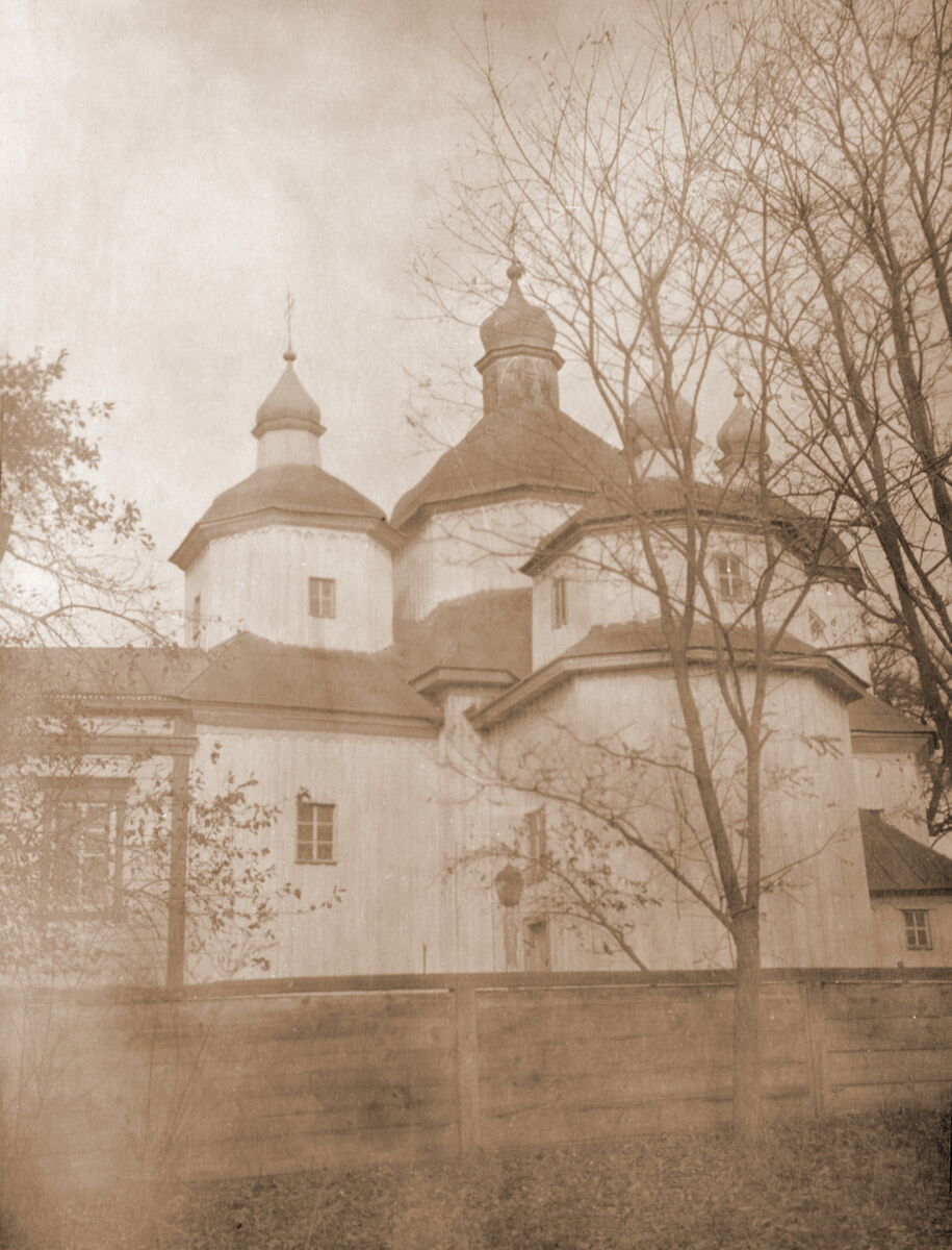 Церковь Воскресения Христова, Чуднов (Житомирский район, Украина, Житомирская область). архивная фотография, Фото первой трети ХХ века