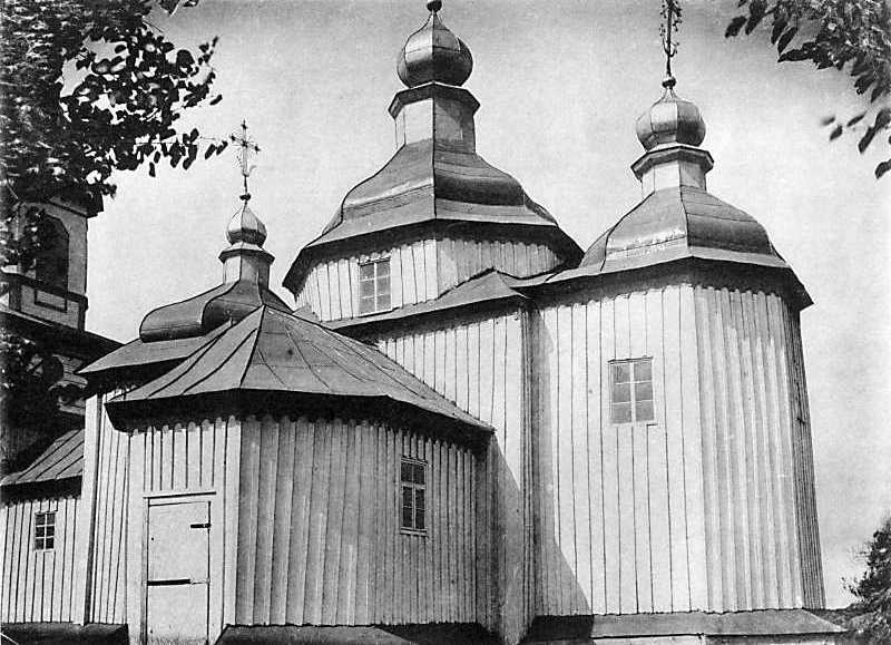 Церковь Петра и Павла, Чуднов (Житомирский район, Украина, Житомирская область). архивная фотография, Фото с сайта http://www.myslenedrevo.com.ua/ru/Sci/Heritage/Pavlucki/Chudniv.html