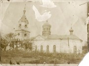 Церковь Михаила Черниговского, Дореволюционное фото из частного архива<br>, Елвашка, Воротынский район, Нижегородская область
