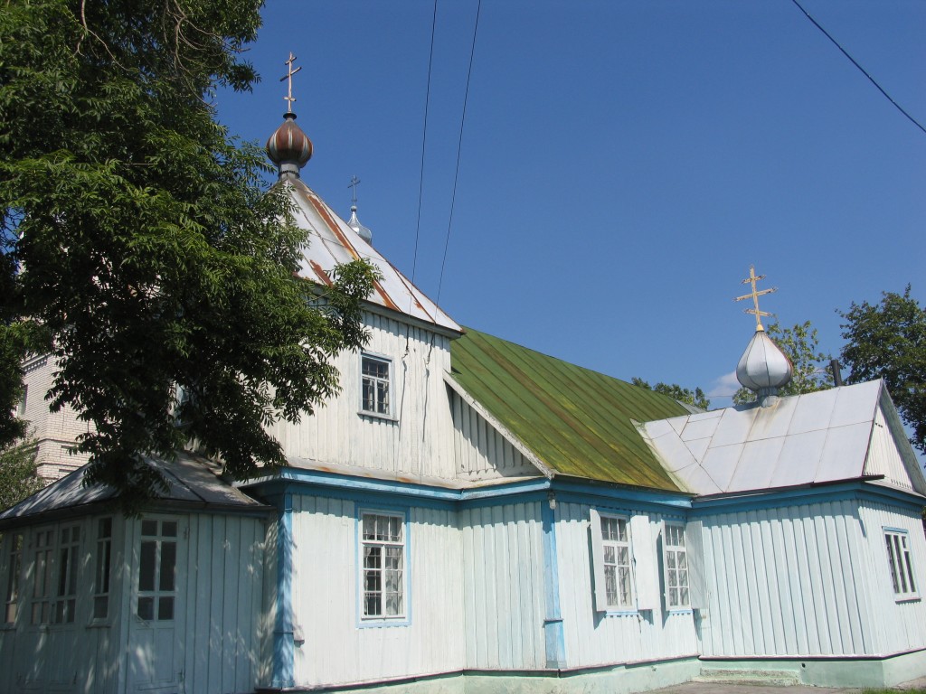 Церковь Спаса Преображения, Звягель (Звягельский район, Украина, Житомирская область). дополнительная информация, Старый деревянный храм