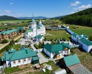 Сретенский женский монастырь, С воздуха<br>, Батурино, Прибайкальский район, Республика Бурятия