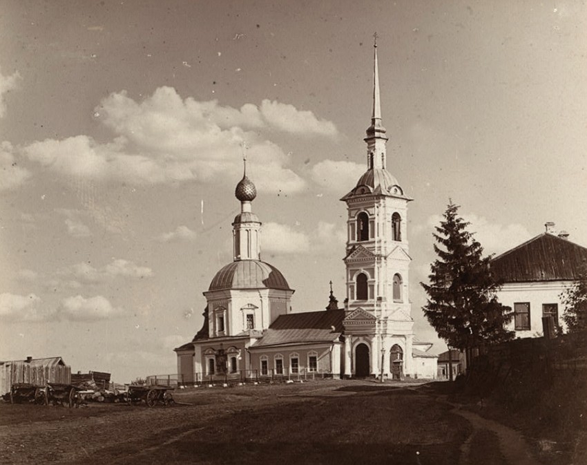 Углич. Церковь Василия Великого на Глинках. архивная фотография, Прокудин-Горский. Фото с сайта http://prouglich.ru/tag/irina-gavrilova/