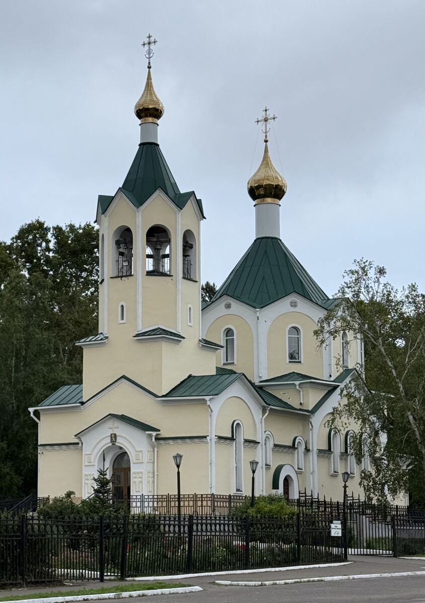 Церковь Николая Чудотворца (новая), Николаевск-на-Амуре (Николаевский район, Хабаровский край). фасады, Вид с юго-запада