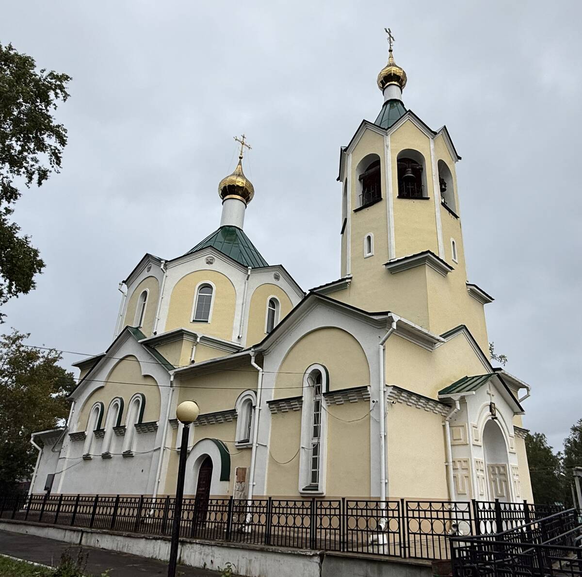 Церковь Николая Чудотворца (новая), Николаевск-на-Амуре (Николаевский район, Хабаровский край). фасады, Вид с северо-запада