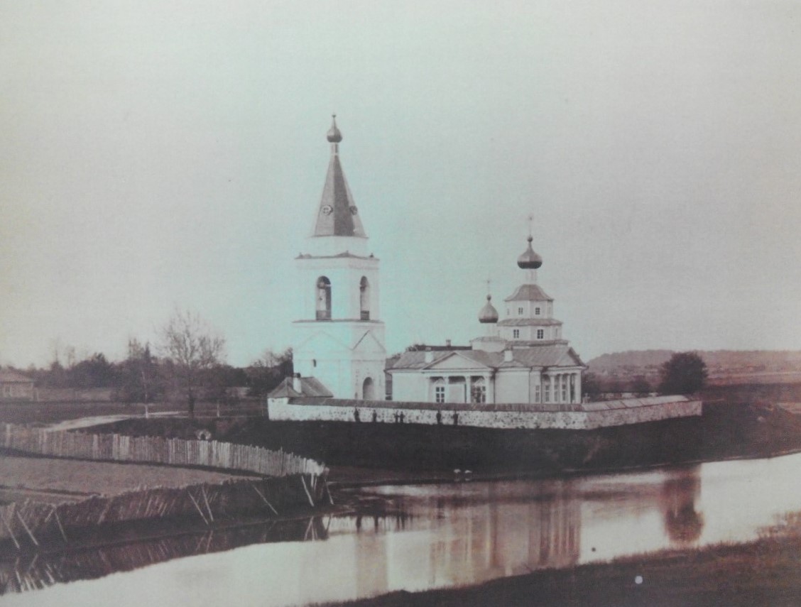 Церковь Параскевы Пятницы, Гдов (Гдовский район, Псковская область). архивная фотография, Фотография 1900-1917 гг. 