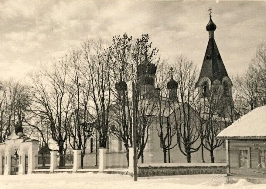Церковь Афанасия Александрийского, Гдов (Гдовский район, Псковская область). архивная фотография, Фото 1942 г. с аукциона e-bay.de