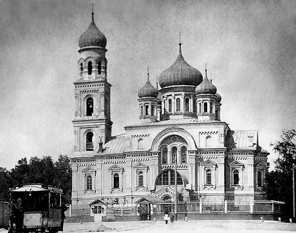 Петроградский район. Церковь Спаса Преображения в Колтовской. архивная фотография, Фото с сайта http://www.citywalls.ru/house2626.html