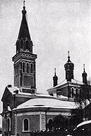 Церковь Марии Магдалины на Малой Охте (старая), Красногвардейский район (Санкт-Петербург, г. Санкт-Петербург). архивная фотография, Фото с сайта wikimapia.org