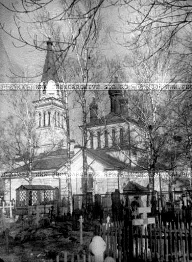 Церковь Марии Магдалины на Малой Охте (старая), Красногвардейский район (Санкт-Петербург, г. Санкт-Петербург). архивная фотография, Фото с сайта http://office.altsoft.spb.ru