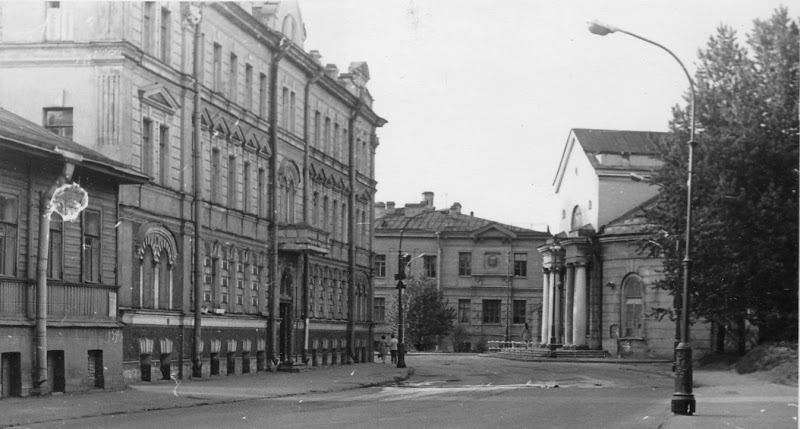 Церковь Марии Магдалины на Малой Охте (старая), Красногвардейский район (Санкт-Петербург, г. Санкт-Петербург). архивная фотография, Частная коллекция. Фото 1960-х годов