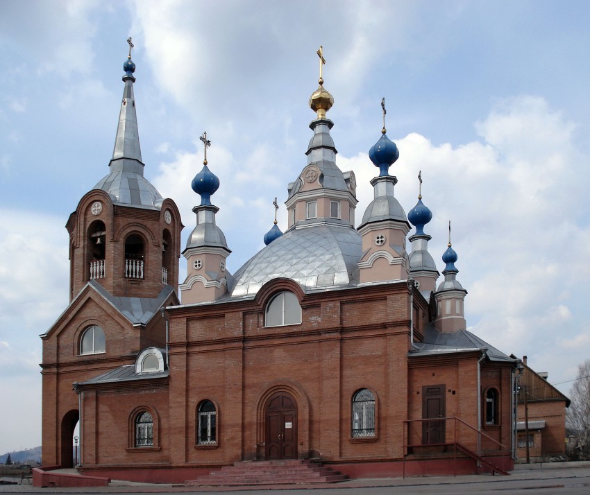 Пантелеимоновский мужской монастырь. Церковь Пантелеимона Целителя, Безруково (Новокузнецкий район и г. Новокузнецк, Кемеровская область). художественные фотографии