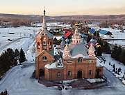 Безруково. Пантелеимоновский мужской монастырь. Церковь Пантелеимона Целителя