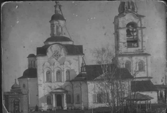 Туринск. Николаевский женский монастырь. Церковь Вознесения Господня. архивная фотография