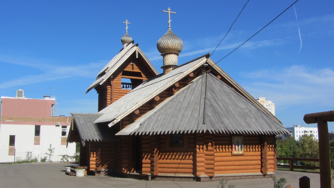 Черёмушки. Церковь Нины равноапостольной. фасады