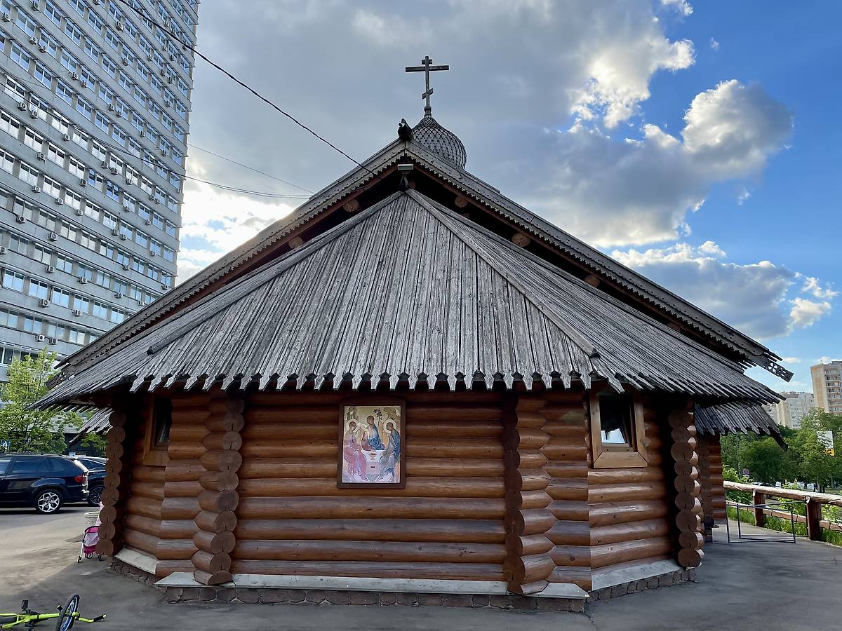 архитектурные детали. Церковь Нины равноапостольной в Черёмушках, Черёмушки (Юго-Западный административный округ (ЮЗАО), г. Москва)