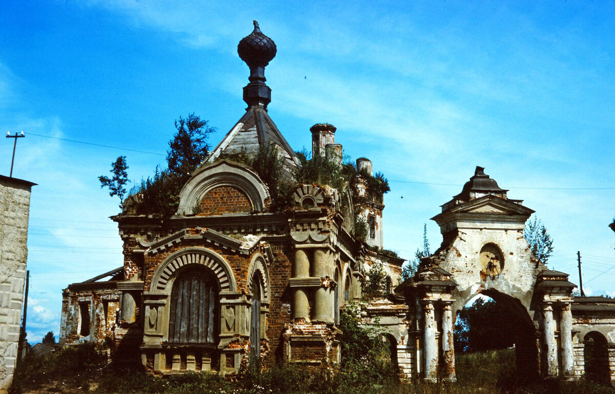 Часовня Воскресения Христова, Писцово (Комсомольский район, Ивановская область). фасады, Вот она какая была!