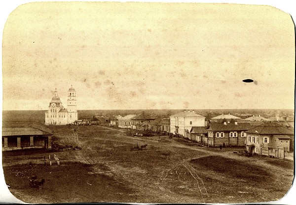 Тара. Церковь Параскевы Пятницы. архивная фотография, фото С.Я.Вишняк, Сайт «Большой русский альбом», страница Генриха Лазаревского http://www.rusalbom.ru/photo/default/42513 