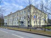 Домовая церковь Покрова Пресвятой Богородицы при бывшем Царскосельском женском училище духовного ведомства, Вид с Московской улицы<br>, Санкт-Петербург, Санкт-Петербург, Пушкинский район, г. Санкт-Петербург