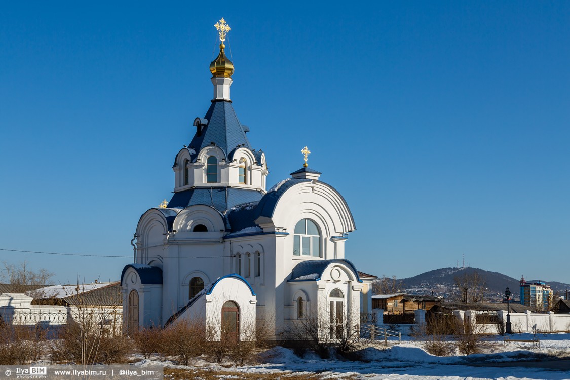 Улан-Удэ. Церковь Спаса Нерукотворного Образа (новая). фасады