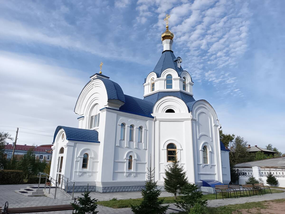 Церковь Спаса Нерукотворного Образа (новая), Улан-Удэ (Улан-Удэ, город, Республика Бурятия). фасады