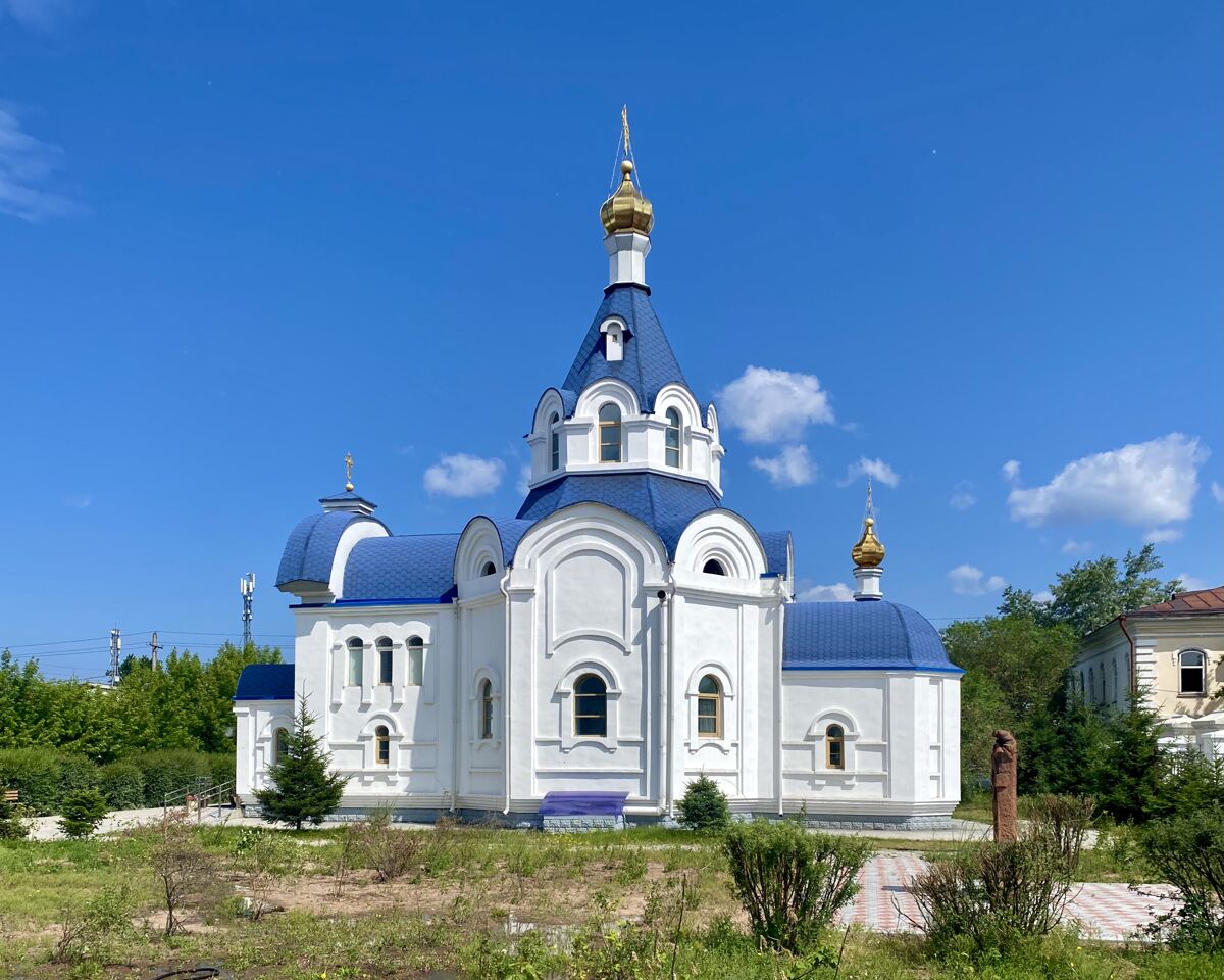 Церковь Спаса Нерукотворного Образа (новая), Улан-Удэ (Улан-Удэ, город, Республика Бурятия). фасады, Южный фасад