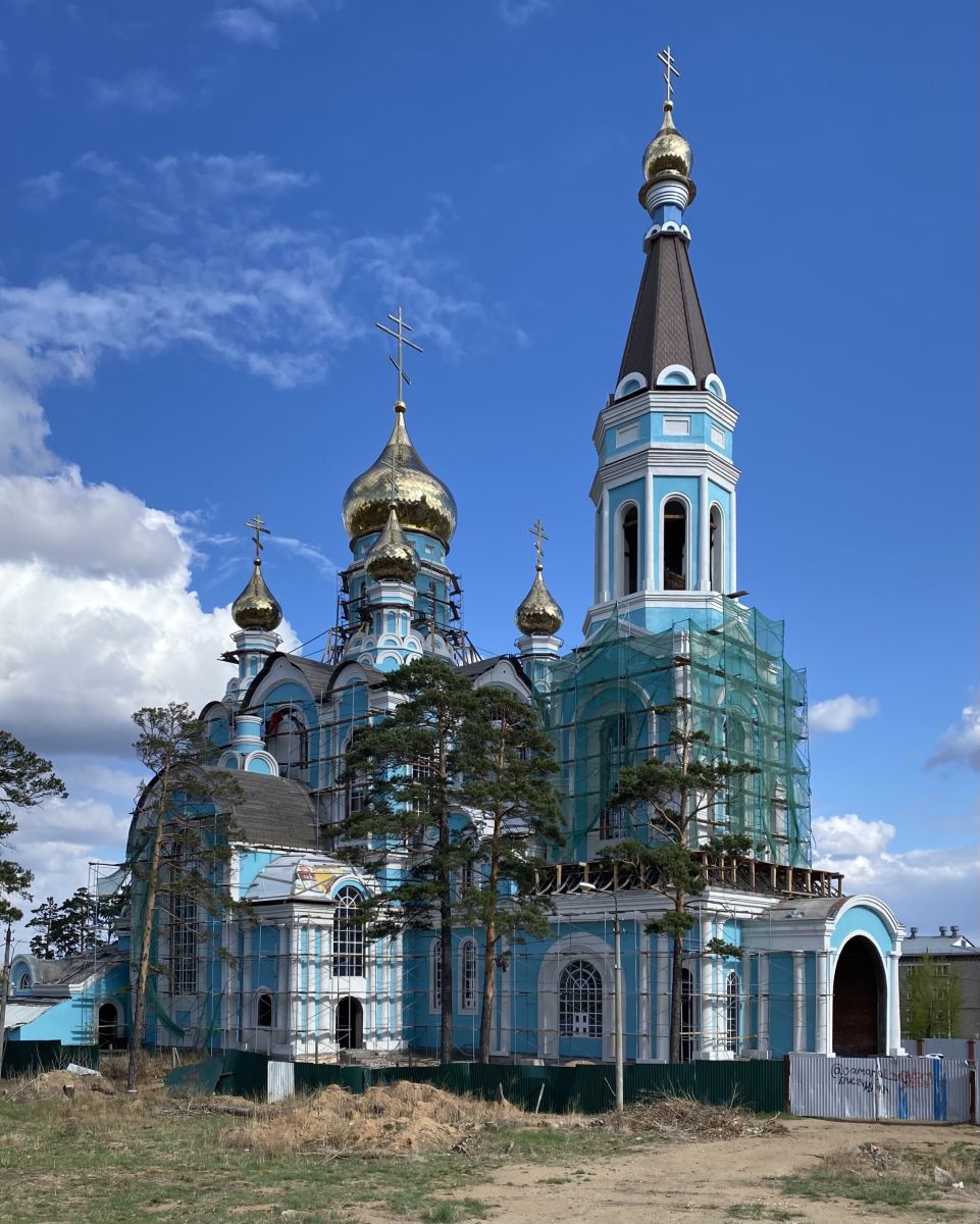Кафедральный собор Успения Пресвятой Богородицы, Улан-Удэ (Улан-Удэ, город, Республика Бурятия). дополнительная информация, Строительство 