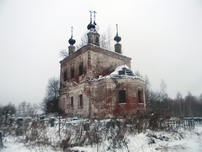 Церковь Илии Пророка, Райки (Комсомольский район, Ивановская область). фасады
