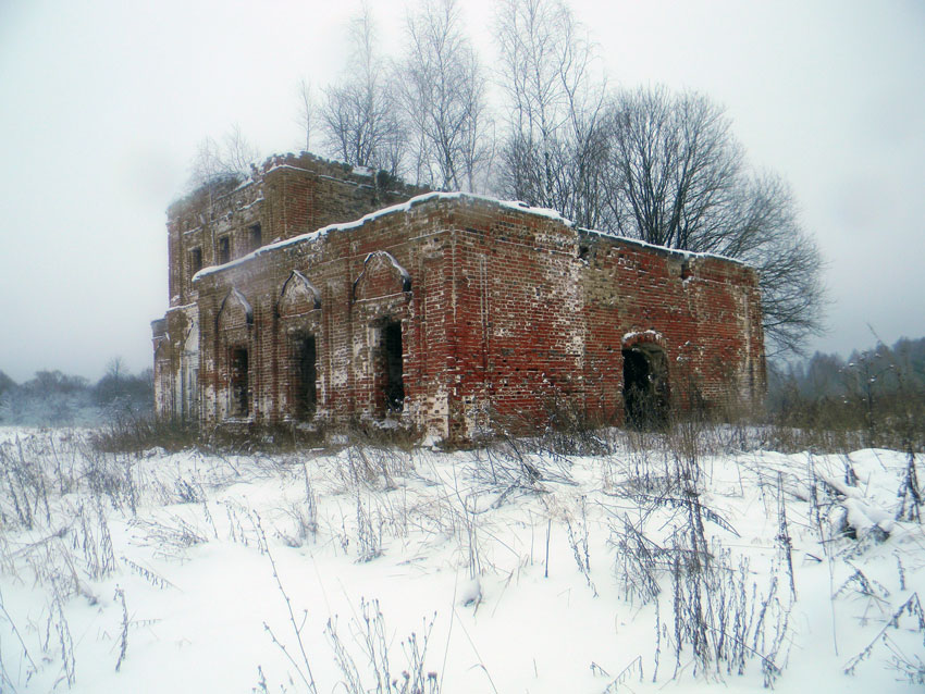 Церковь Смоленской иконы Божией Матери, Румянцево, урочище (Комсомольский район, Ивановская область). фасады