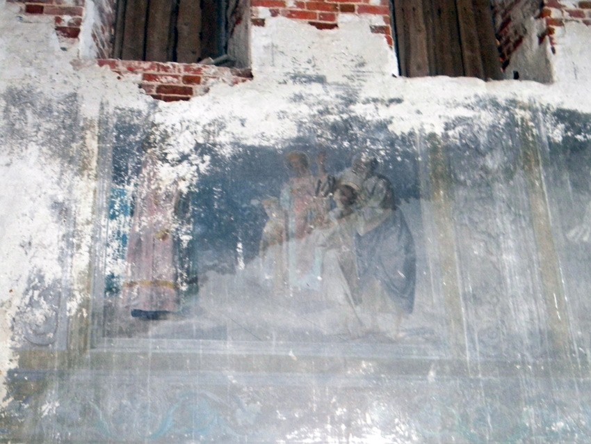 Церковь Смоленской иконы Божией Матери, Румянцево, урочище (Комсомольский район, Ивановская область). интерьер и убранство