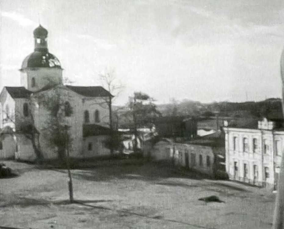 Невель. Спасо-Преображенский мужской монастырь. архивная фотография, Частная коллекция. Фото 1943 г.