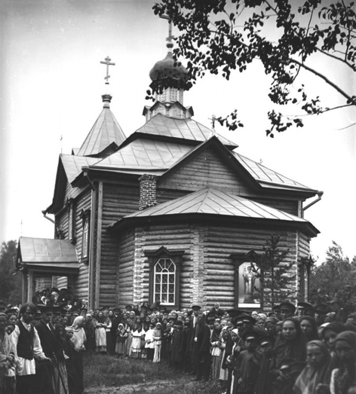Никольский женский монастырь. Церковь Николая Чудотворца, Подлесово (Кстовский район, Нижегородская область). архивная фотография, Автор: М.П. Дмитриев