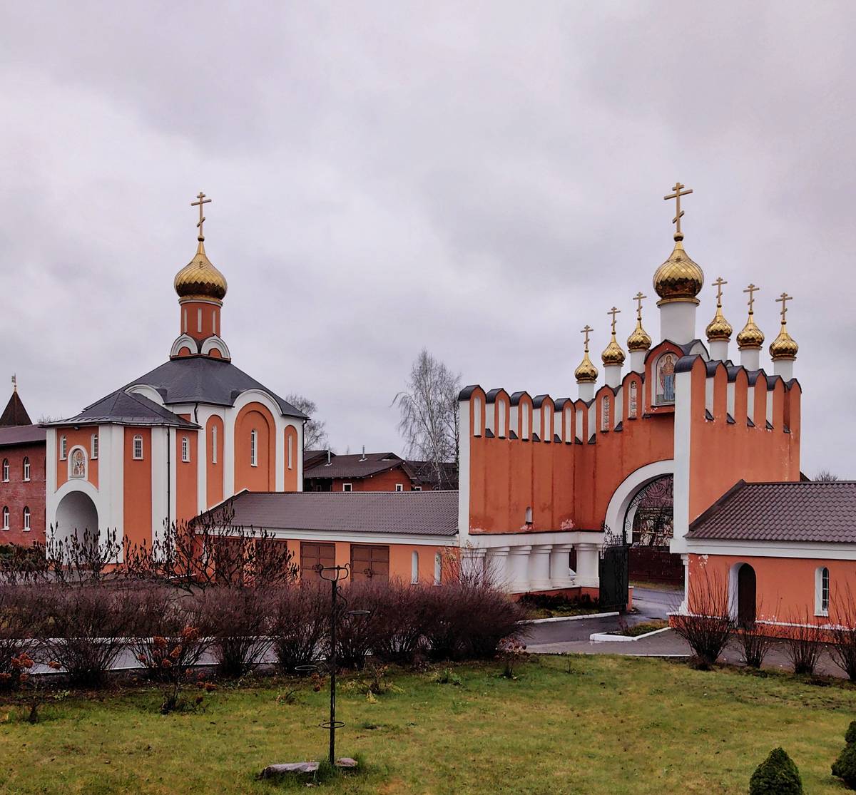 Варсонофиевский монастырь. Церковь Михаила Архангела, Покровские Селищи (Зубово-Полянский район, Республика Мордовия). фасады