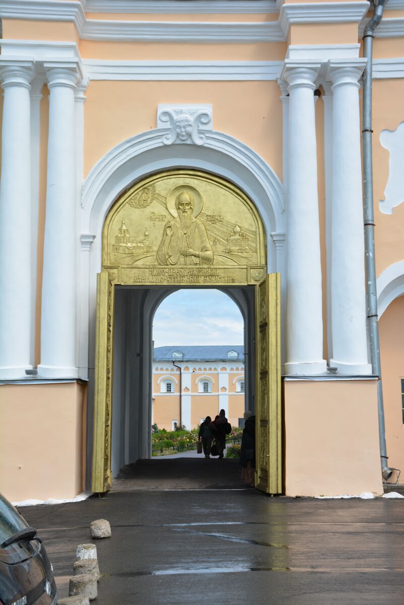 Варлаамо-Хутынский Спасо-Преображенский женский монастырь. Колокольня, Хутынь (Новгородский район, Новгородская область). архитектурные детали