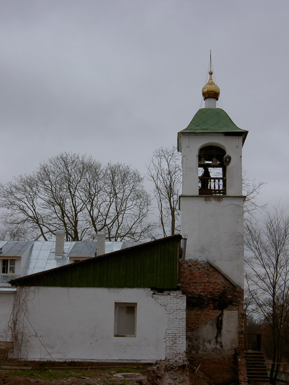 Псков. Снетогорский женский монастырь. Колокольня. фасады, вид с юга