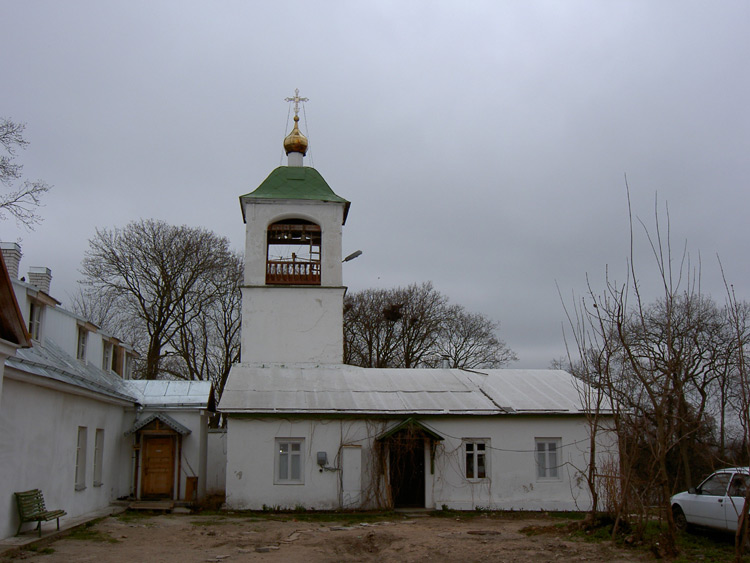 Псков. Снетогорский женский монастырь. Колокольня. фасады, вид с запада