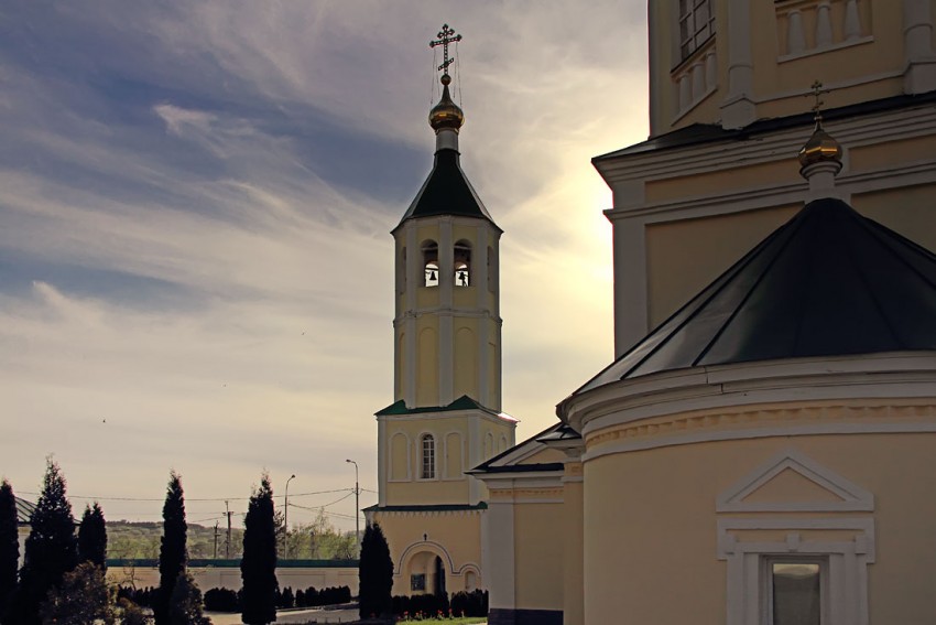 Иоанно-Богословский Макаровский мужской монастырь. Колокольня, Макаровка (Саранск, город, Республика Мордовия). фасады