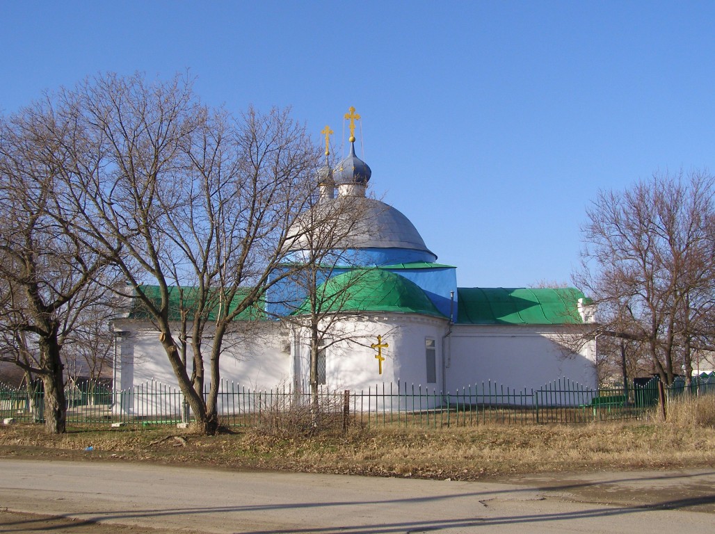 Александровка. Церковь Алексия, человека Божия. фасады, Вид с востока