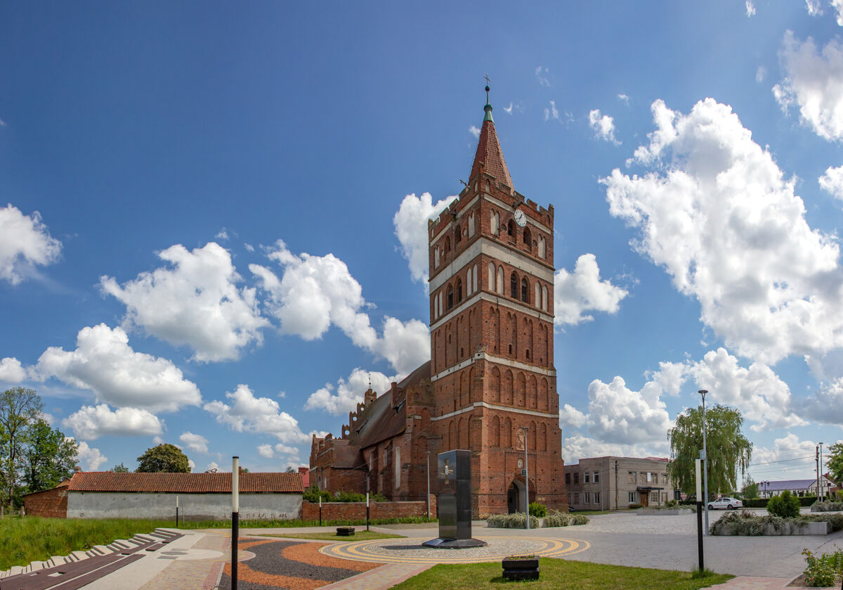 Церковь Георгия Победоносца, Правдинск (Правдинский городской округ, Калининградская область). фасады, Вид с северо-запада