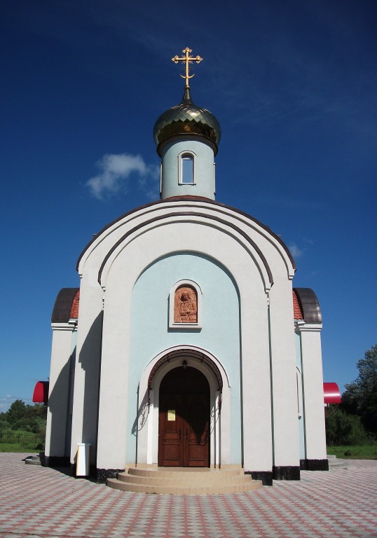 Люблино. Церковь Ксении Петербургской. фасады, западная сторона