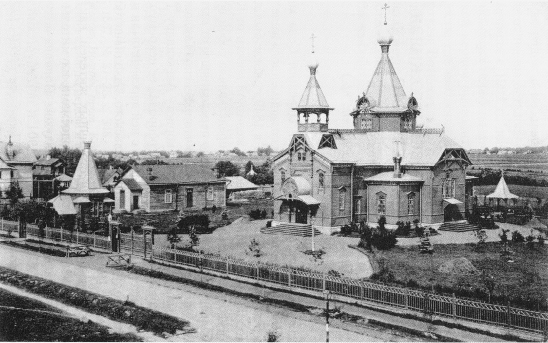 Красный Бор. Храмовый комплекс в дачном посёлке Подобедовка. архивная фотография