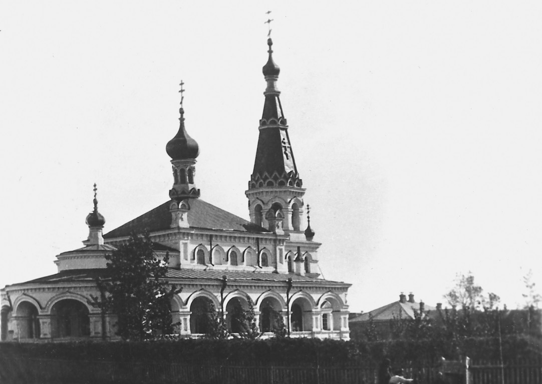 Омск. Церковь Михаила Клопского. архивная фотография, 1913 год с сайта https://pastvu.com/p/187225