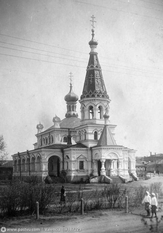 Омск. Церковь Михаила Клопского. архивная фотография, 1910-1917 с сайта https://pastvu.com/