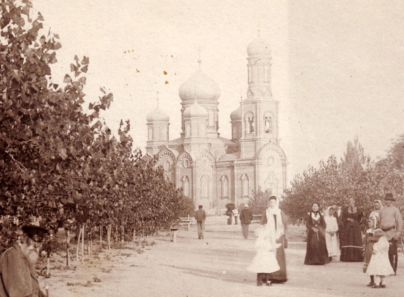 Константиновск. Церковь Николая Чудотворца. архивная фотография, Частная коллекция. Фото 1910-х годов