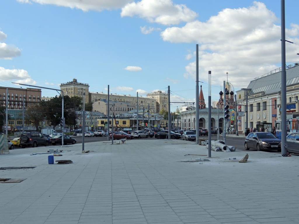 Таганский. Церковь Воскресения Словущего, что в Таганке. дополнительная информация, Место где находился храм.