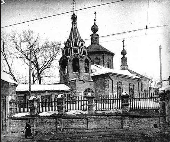 Церковь Стефана архидиакона на Швивой горке, Таганский (Центральный административный округ (ЦАО), г. Москва). архивная фотография, Вострышев, Шокарев 