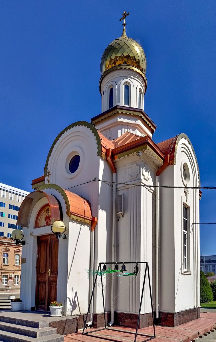 Часовня Пантелеимона Целителя, Астрахань (Астрахань, город, Астраханская область). фасады