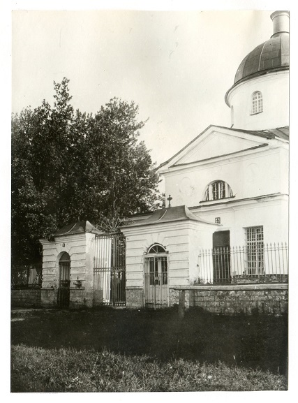 Никольское. Церковь Николая Чудотворца (старая). архивная фотография, Фотоархив Российского Этнографического музея. Фото 1925